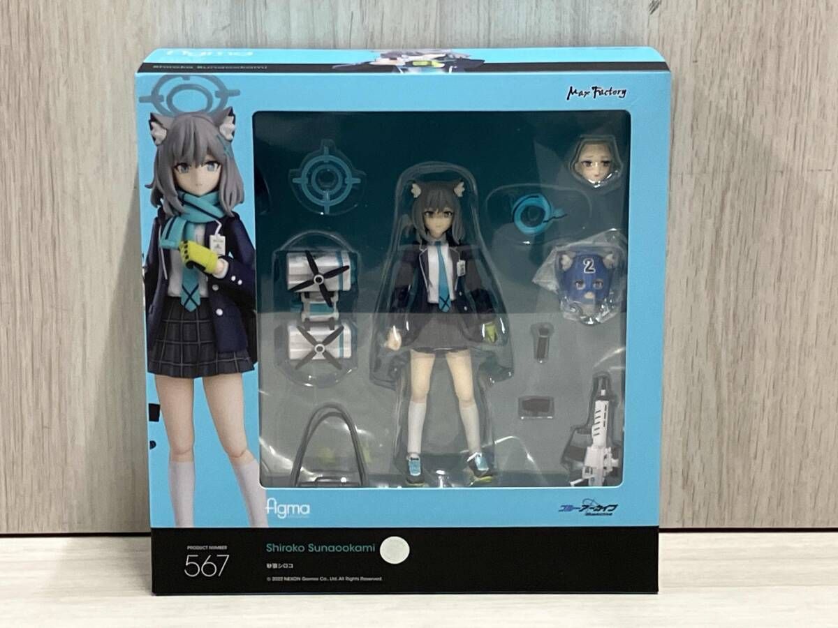 ジャンク figma 567 ブルｰアｰカイブ -Blue Archive- 砂狼シロコ ブルｰ