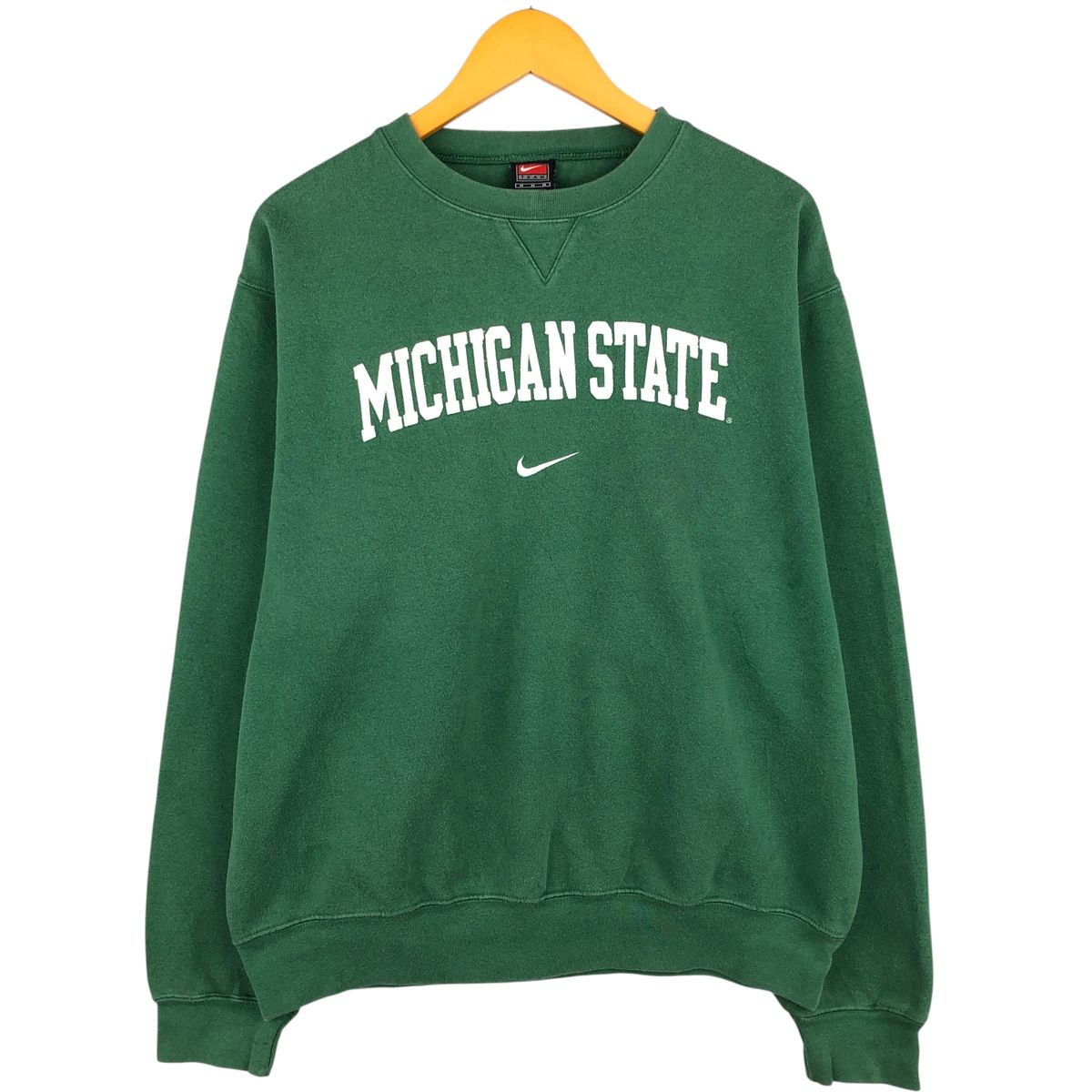 古着 ~00年代 ナイキ NIKE TEAM MICHIGAN STATE ミシガン州立大学