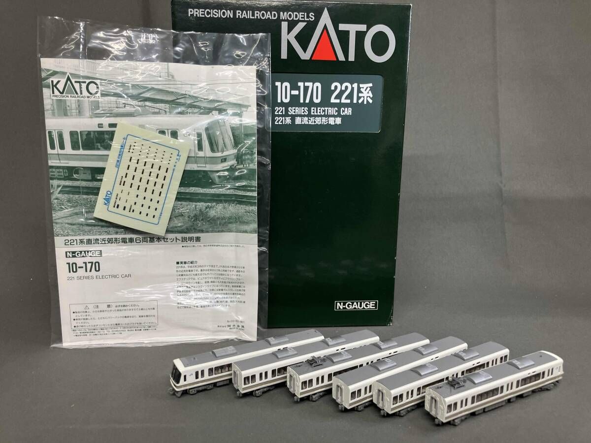 現状品 動作未確認 Nゲージ KATO 10-170 221系 6両基本セット カトー