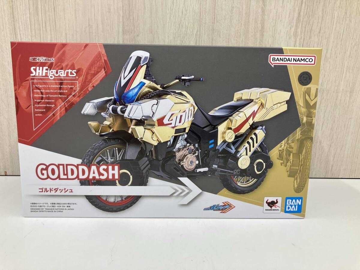 箱付き】 S.H.Figuarts ゴルドダッシュ 魂ウェブ商店限定 仮面ライダー 