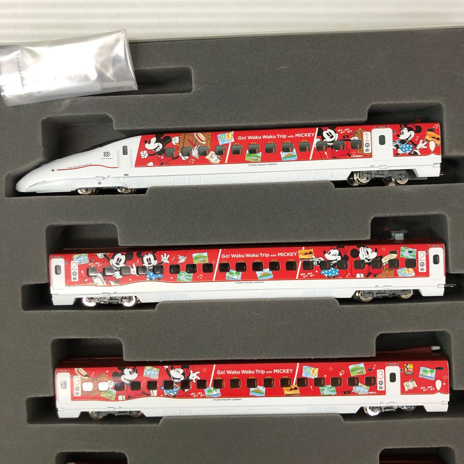 最終　TOMIX 97915 6両セット 九州新幹線800系　ミッキーデザイン 最終 TOMIX 97915 6両セット 九州新幹線800系 ミッキーデザイン N