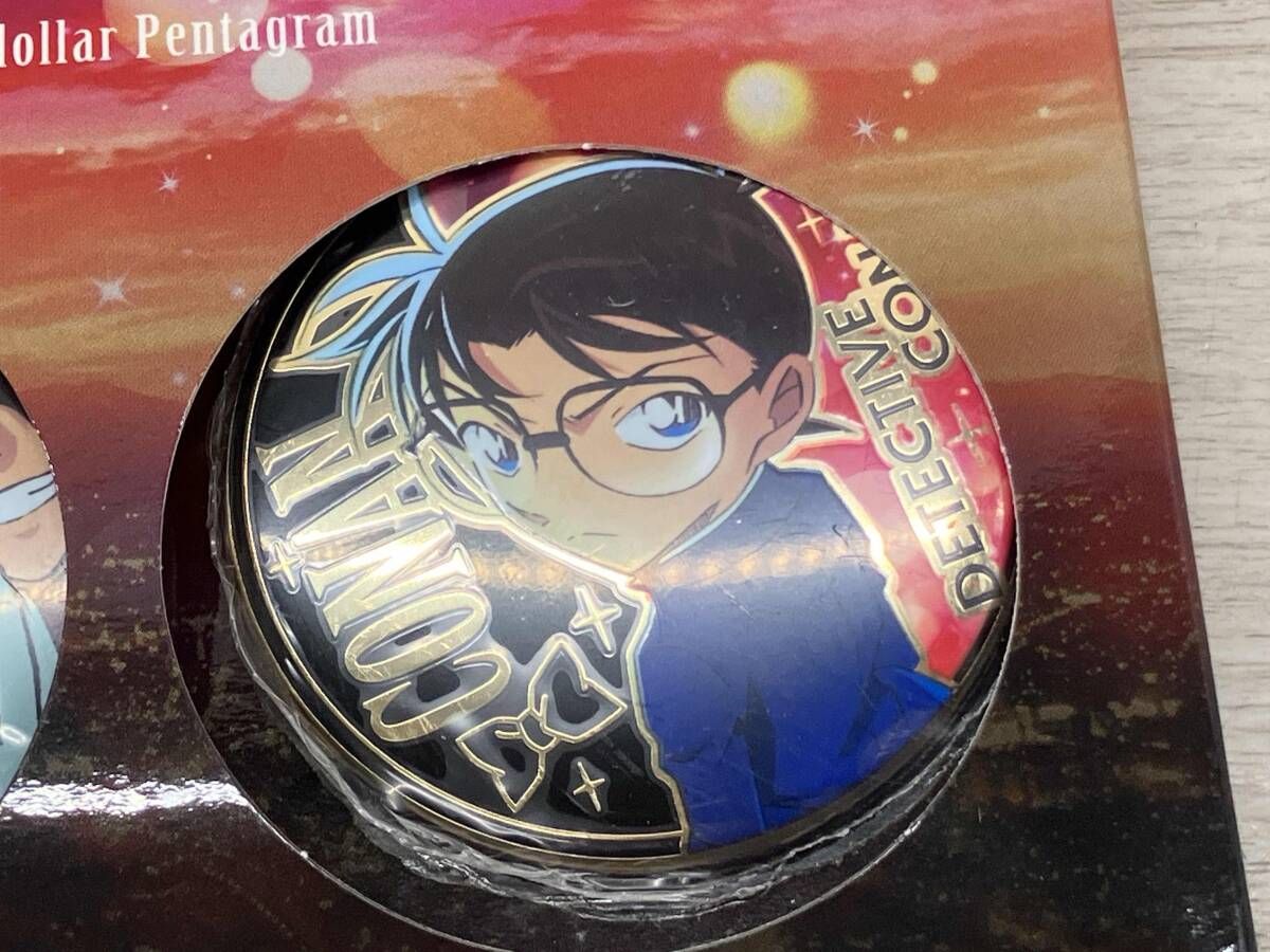 名探偵コナン セブンネット 100万ドルの五稜星 メタル缶バッジ セット 名探偵コナン セブンネット限定 メタルバッジセット 劇場版 100万ドル
