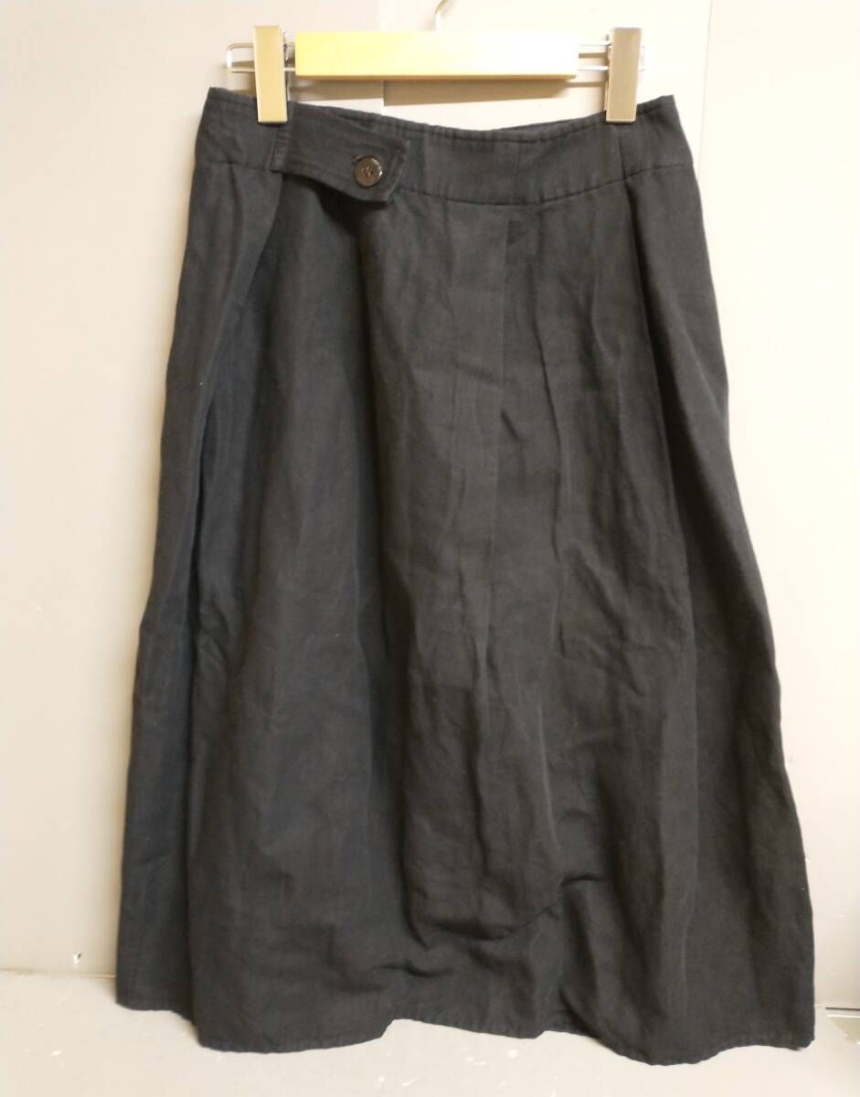 JURGEN LEHL ヨーガンレール レディース ロングスカート Mサイズ 黒