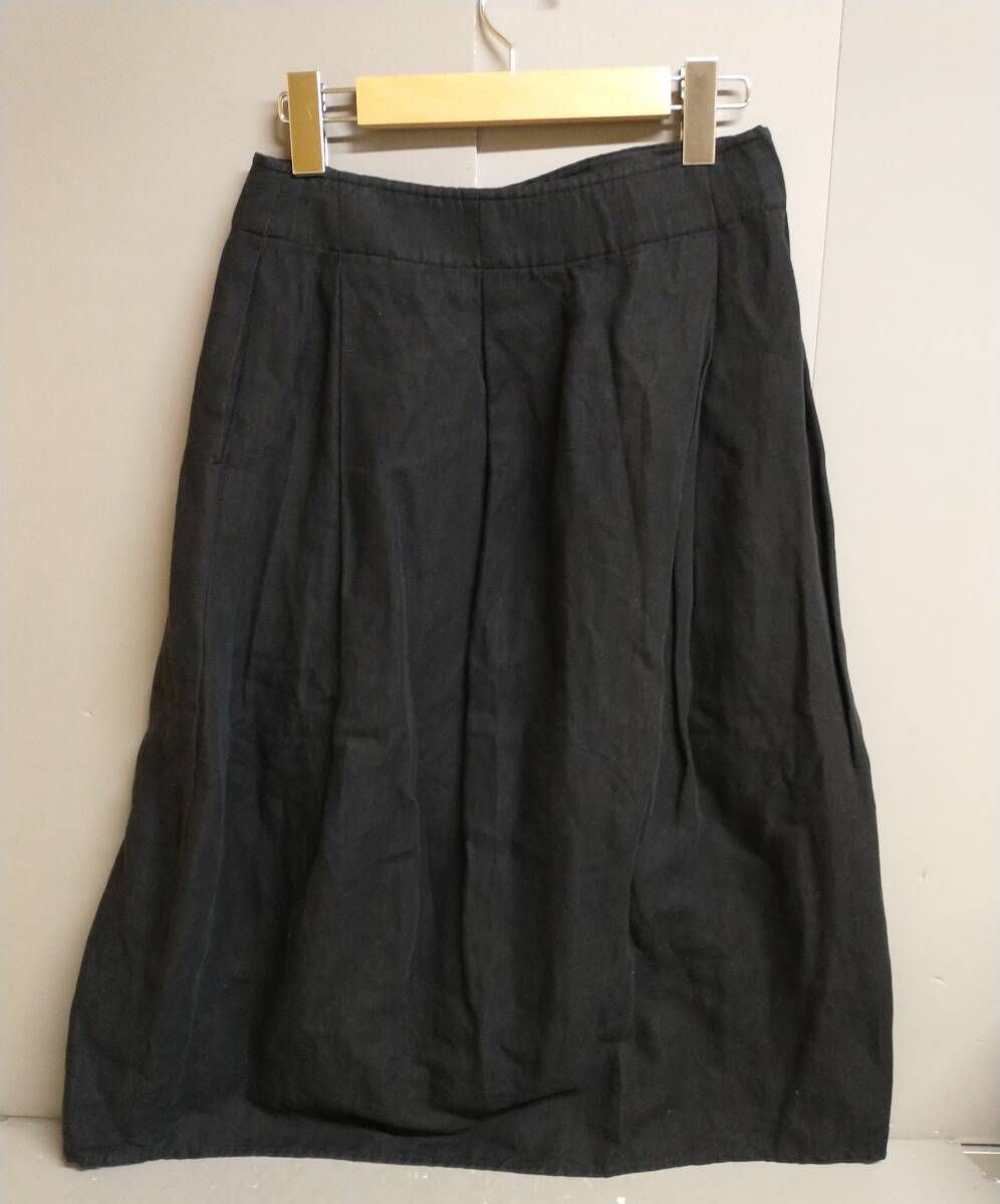 JURGEN LEHL ヨーガンレール レディース ロングスカート Mサイズ 黒