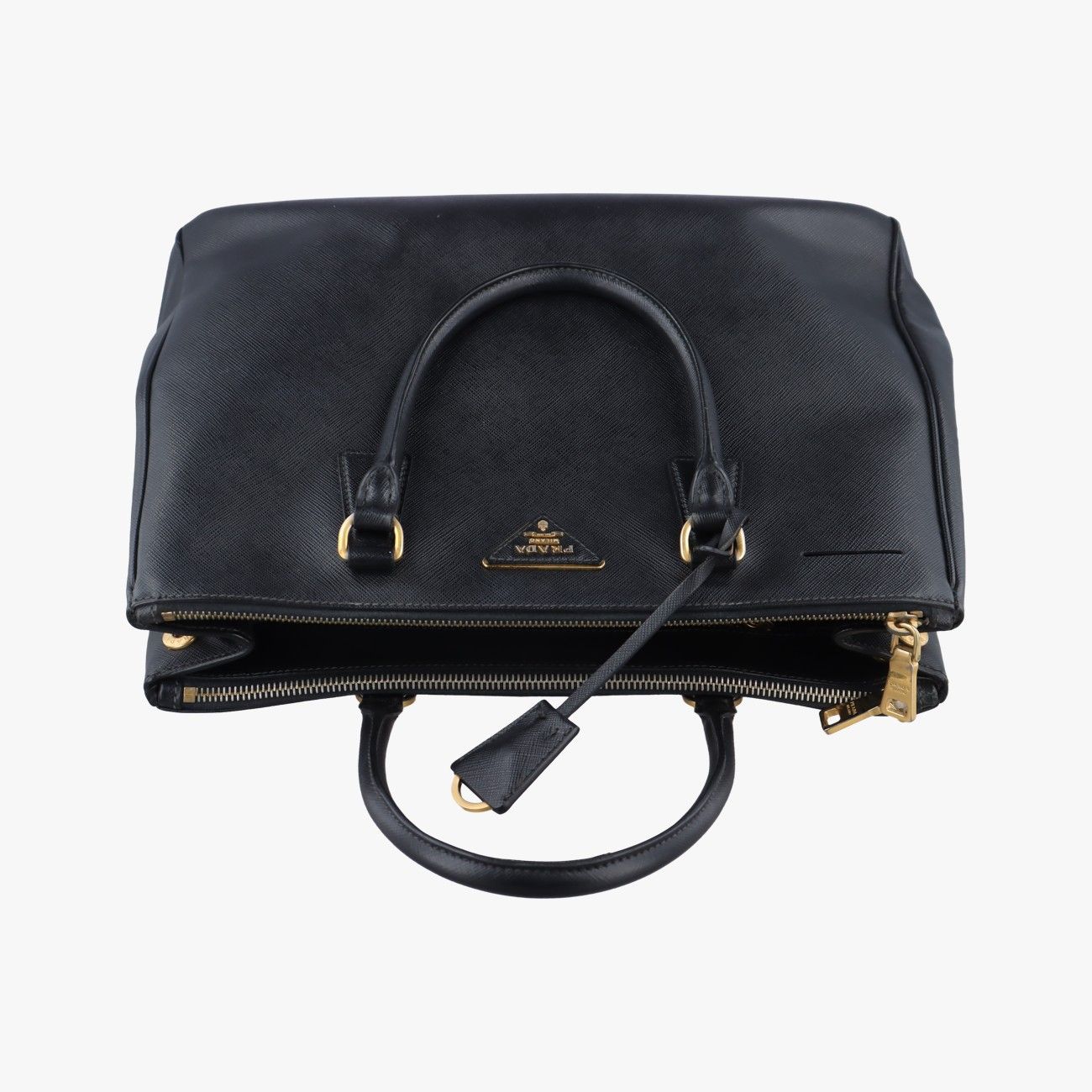 プラダPradaガレリア ブラック サフィアーノレザー BN2274 180 2