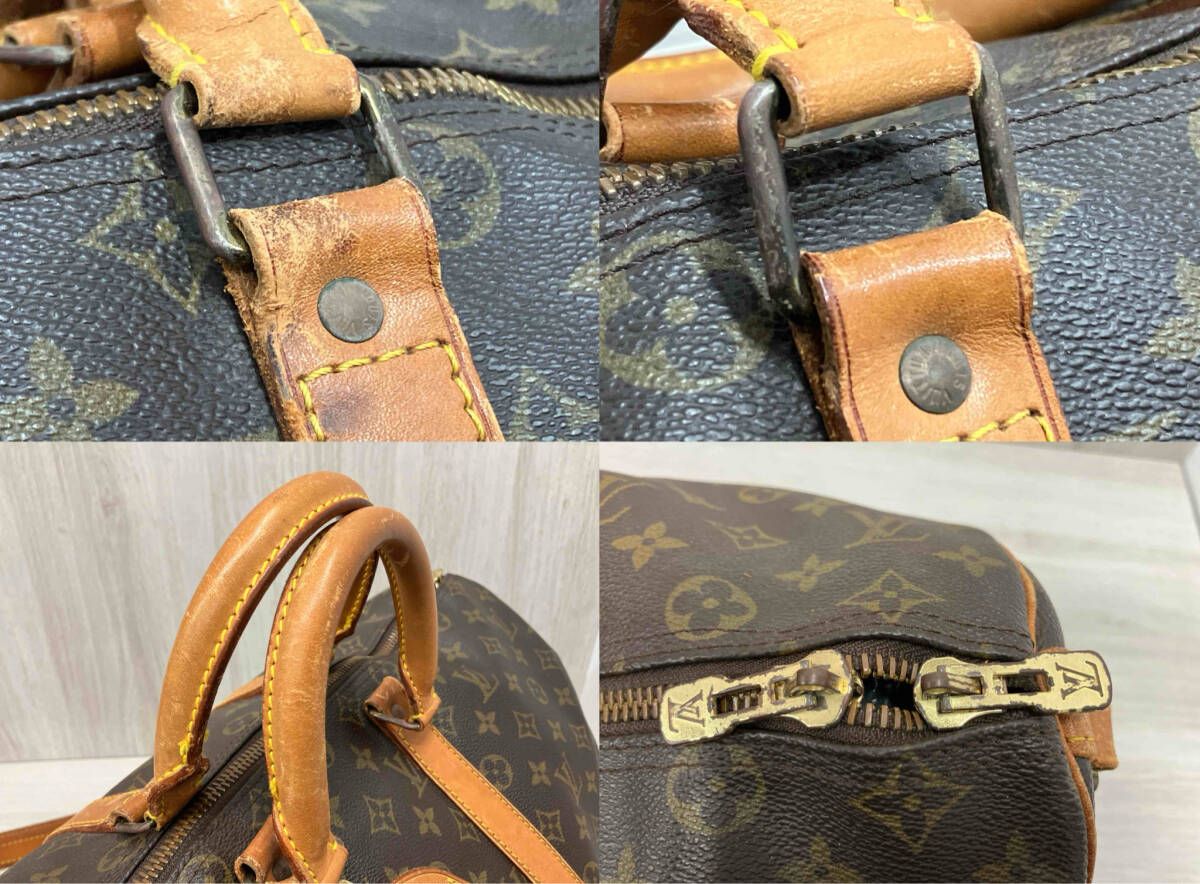 LOUIS VUITTON モノグラム キーポル50 バンドリエール ジャンク LOUIS VUITTON モノグラム キーポル50 バンドリエール ジャンク