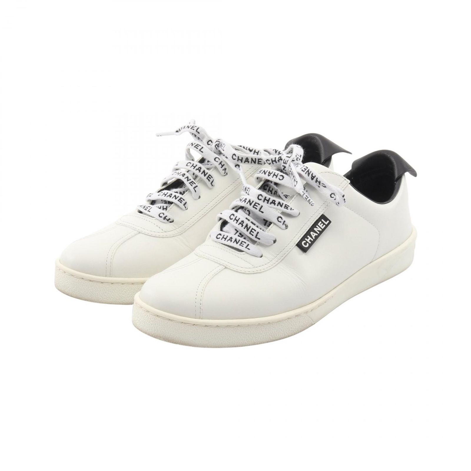 シャネル CHANEL スニーカー ココマーク レザー スニーカー レディース
