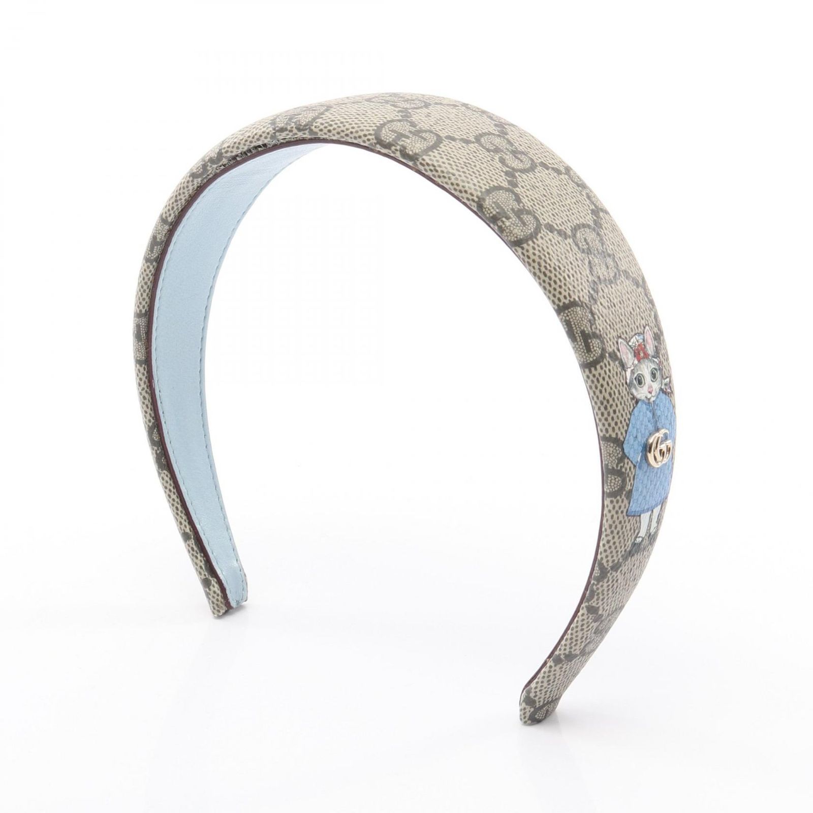 グッチ GUCCI GUCCI × ヒグチユウコ カチューシャ 847863 レザー