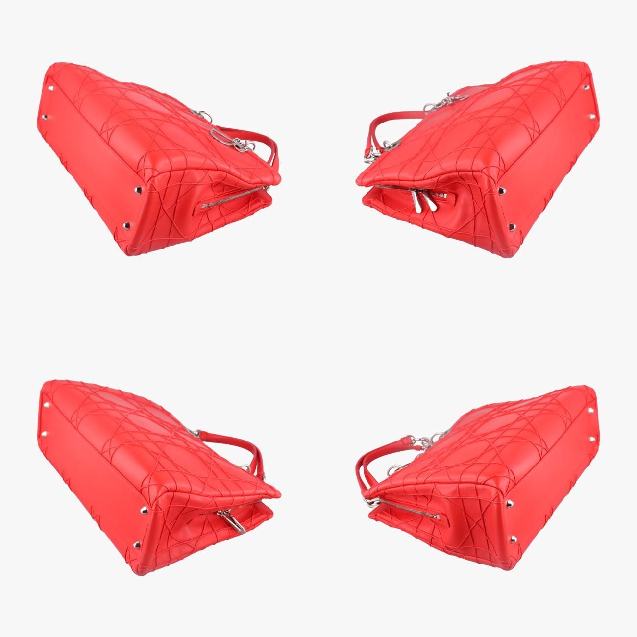 Christian Dior レディディオール カナージュラムスキン Lady Dior Christian クリスチャンディオール フォンホルダー