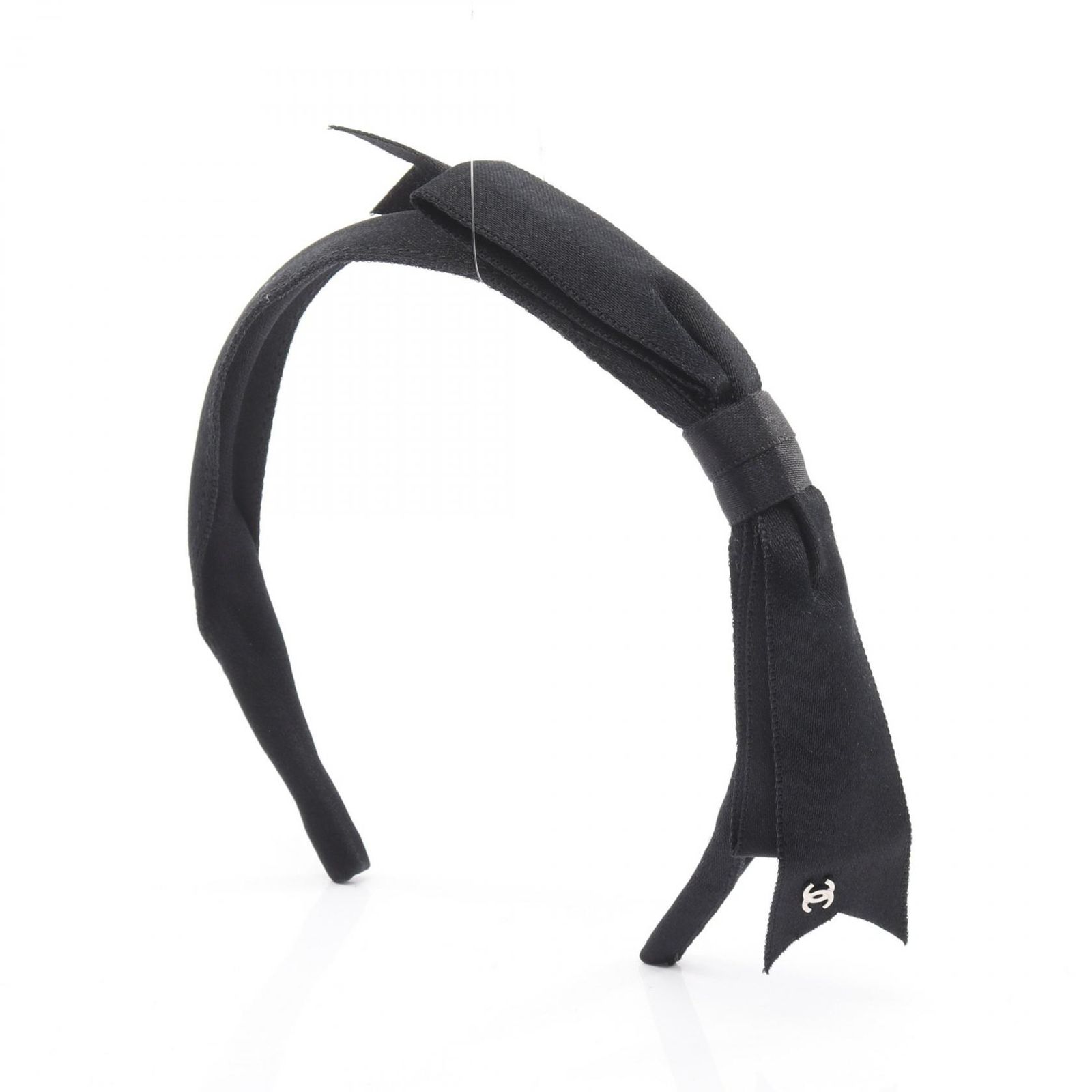 シャネル CHANEL ココマーク リボン カチューシャ BK その他