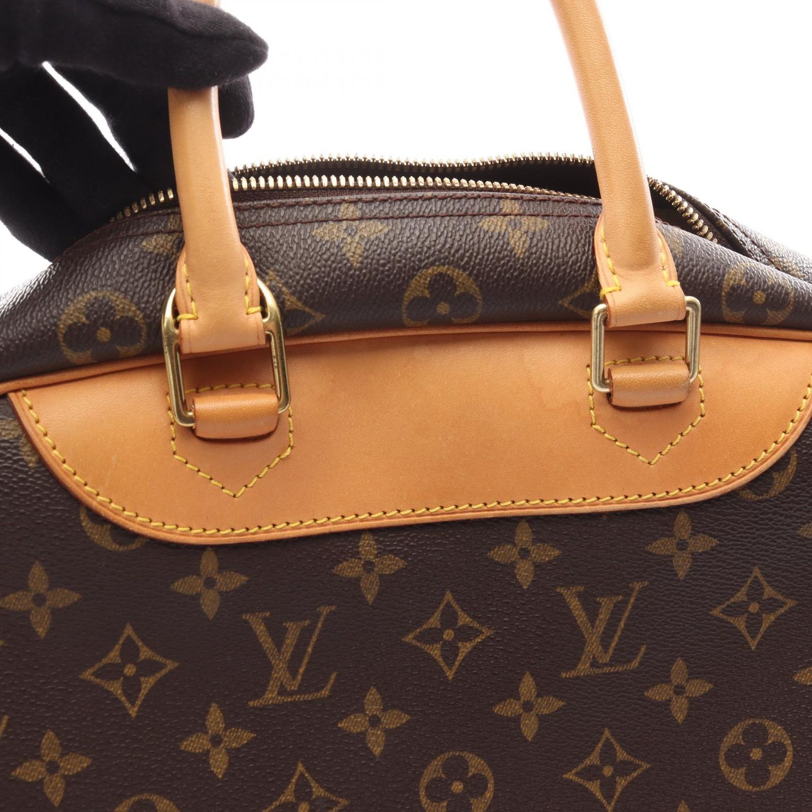 ルイ・ヴィトン LOUIS VUITTON ハンドバッグ ドーヴィル ボーリング