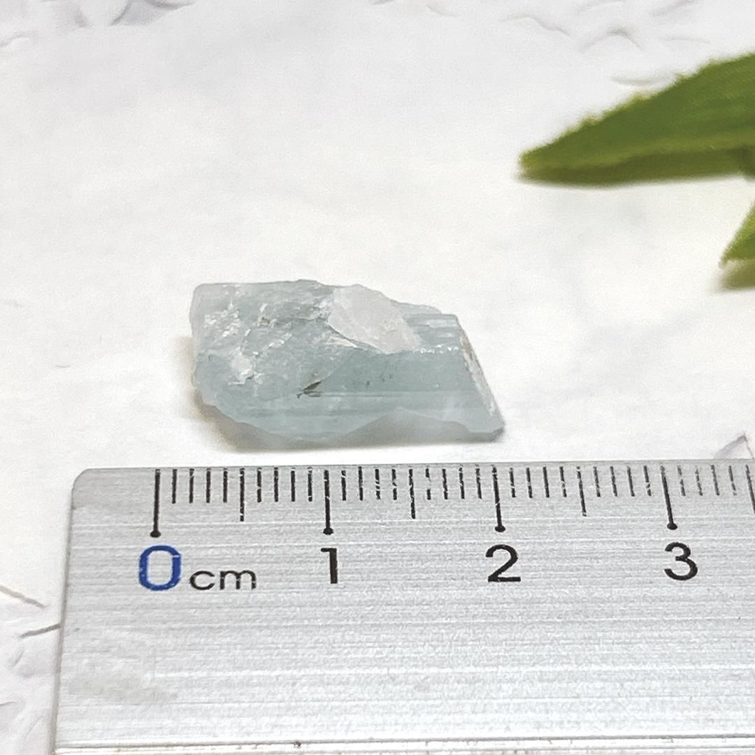 【値下げ】アクアマリン/ベリル(緑柱石)の原石母岩付き　自然結晶 値下げ】アクアマリン/ベリル(緑柱石)の原石母岩付き 自然結晶 値下げ