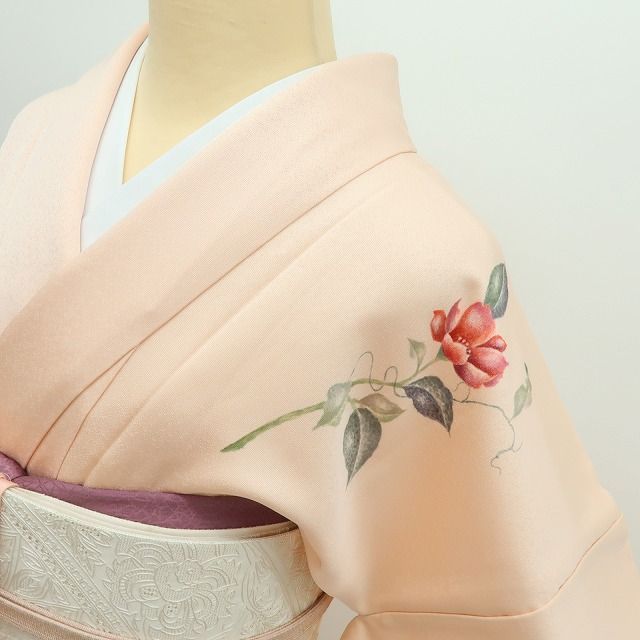 百華❀Y4306◇正絹 手縫い仕立て 付下げ 着物 単品 - メルカリ