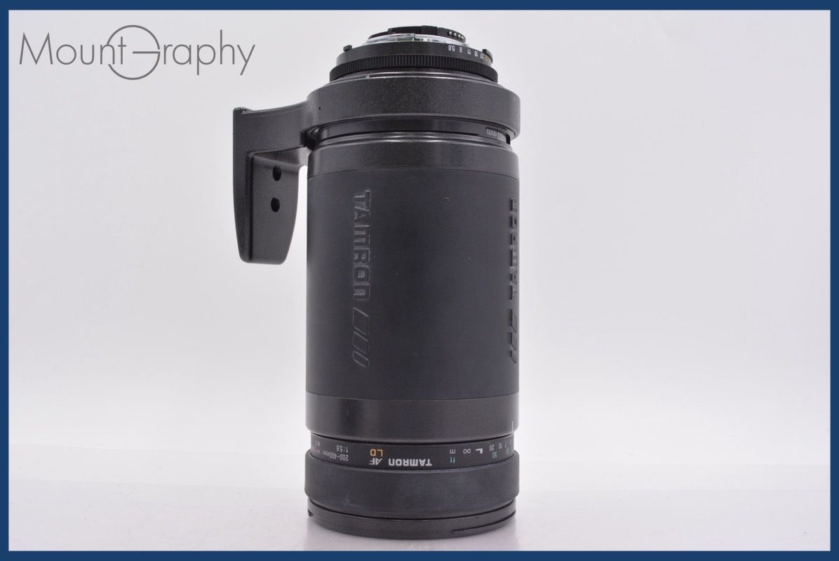 タムロン TAMRON AF 200-400mm F5.6 LD 前後キャップ、レンズフード付