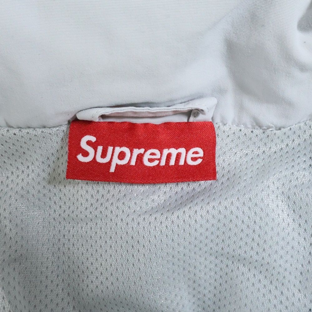 【新品・L】SUPREME ロゴジャケット グレー 24AW 公式購入・試着のみ Supreme シュプリーム 2024AW Satin Applique Hooded Sweatshirt