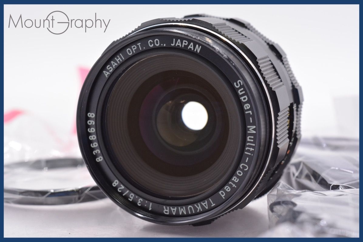 ☆良品☆ ペンタックス PENTAX Super-Multi-Coated TAKUMAR 28mm F3.5