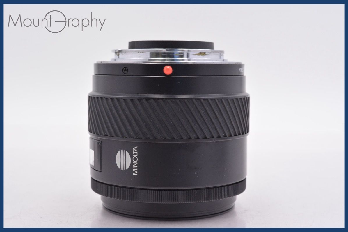 ミノルタ MINOLTA AF ZOOM 24-50mm F4 前後キャップ&レンズフィルター