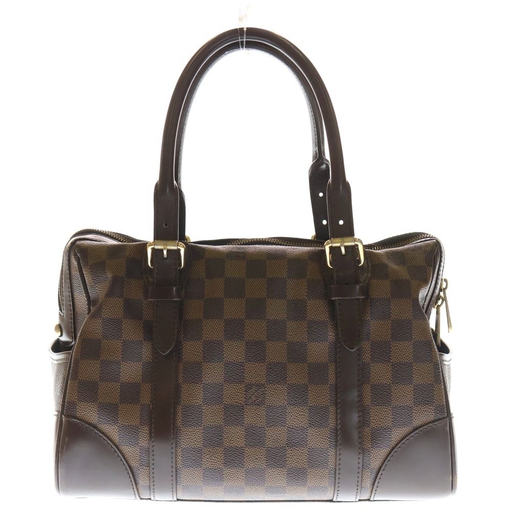 ルイヴィトン 【ダミエ】バークレー　ハンドバッグ N52000 ルイ・ヴィトン LOUIS VUITTON バークレー N52000 ブラウン ダミエ