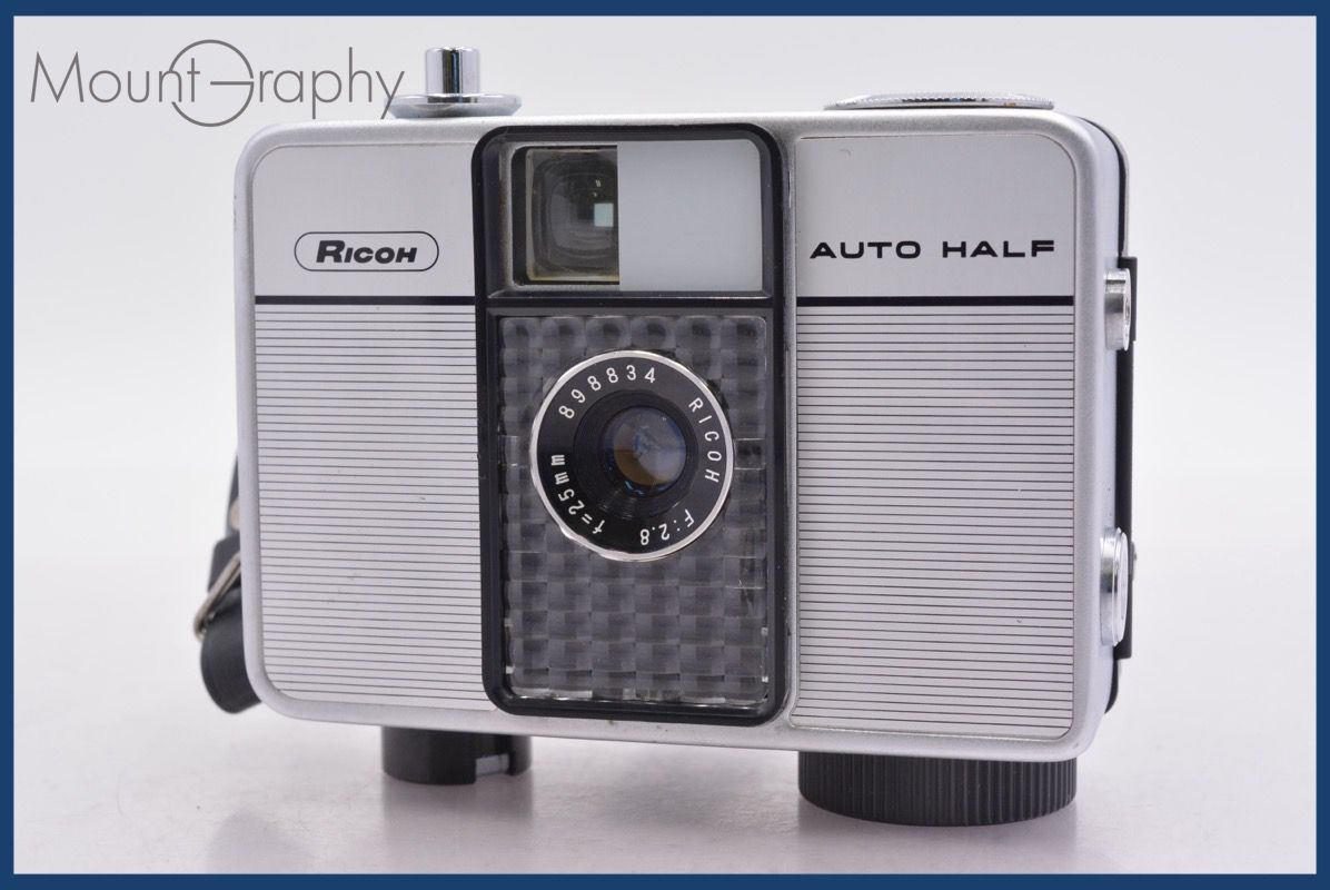 ☆極上美品☆ リコー RICOH AUTO HALF E 25mm F2.8 ☆完動☆同梱無料