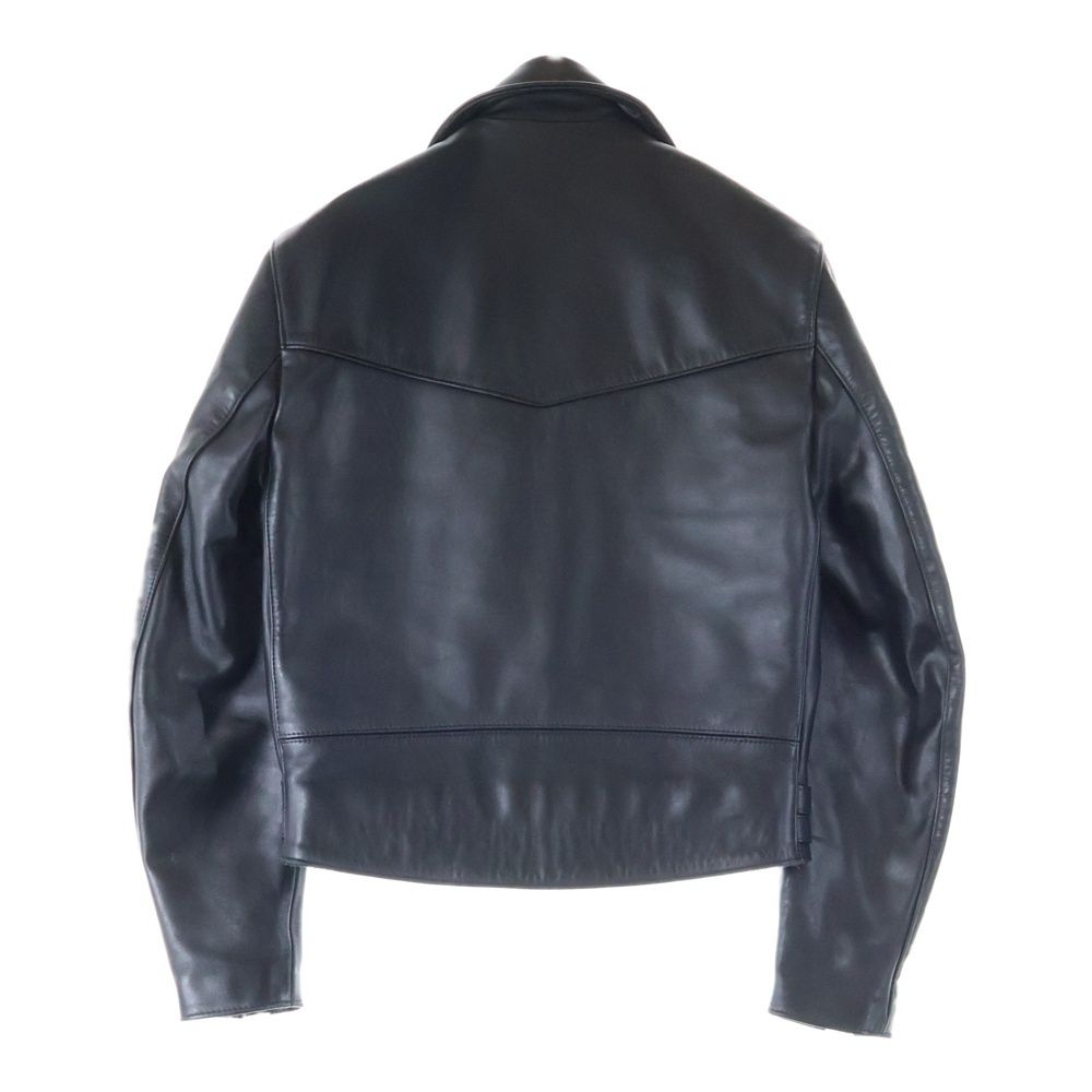 ダブルライダースジャケット　ライトニング　ブラック Lewis Leathers◇LIGHTNING/ライトニング/666期/ダブルライダース