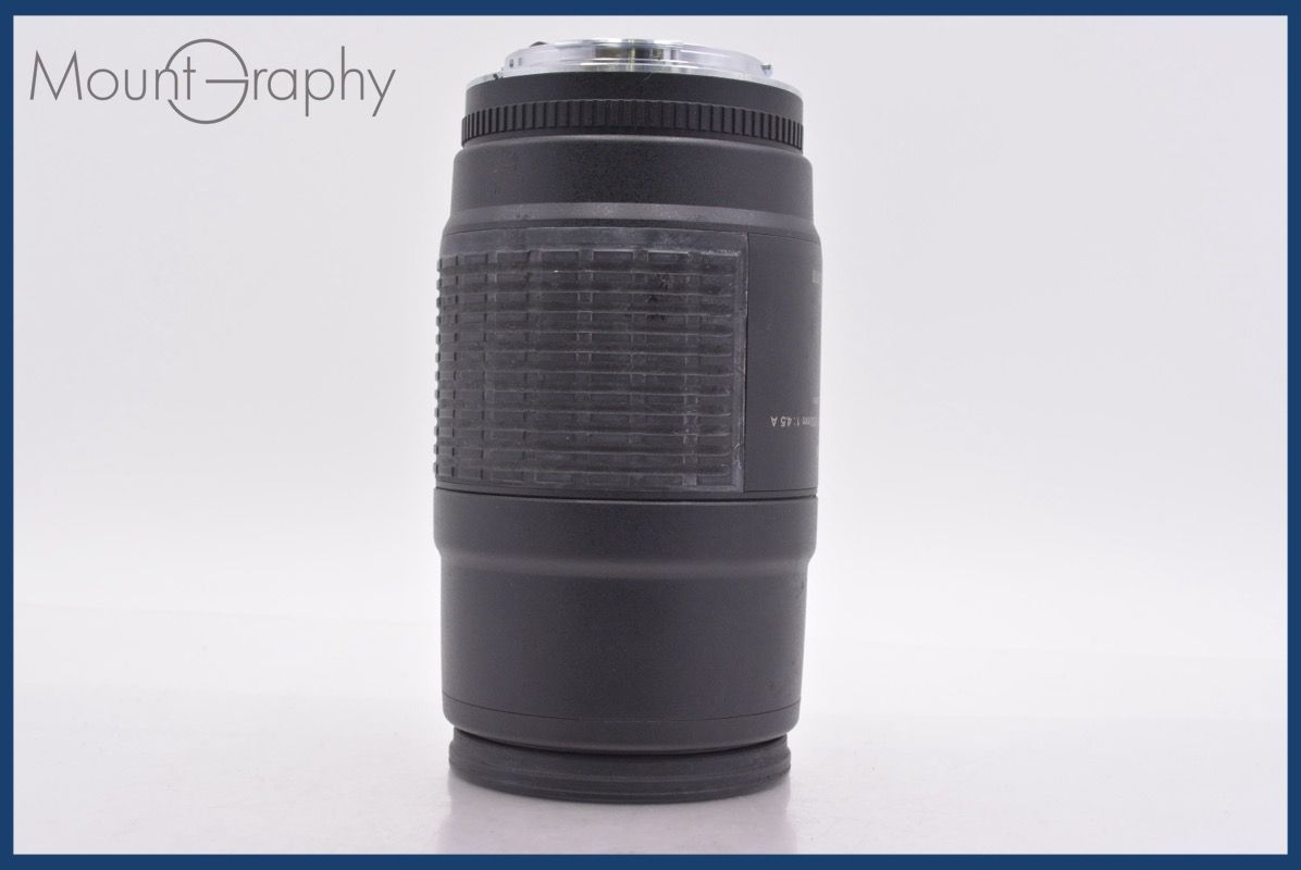 キヤノン Canon EF 100-200mm F4.5 A 前後キャップ&レンズフィルター付