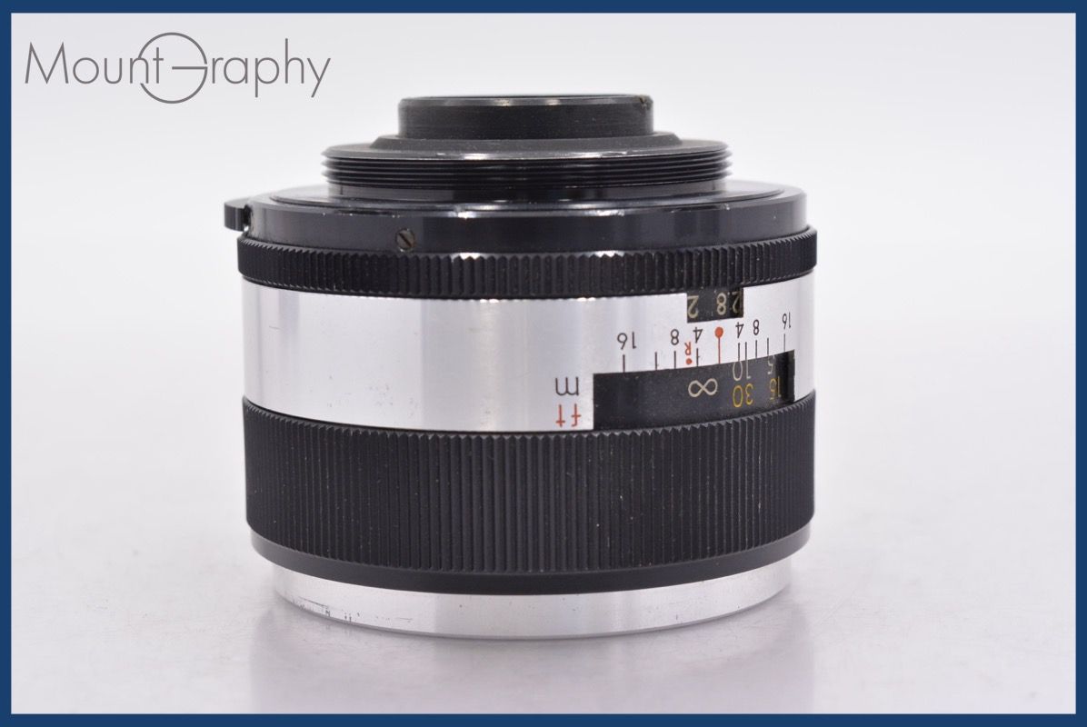 【整備済完動品/富岡】ヤシカ AUTO YASHINON DX 50mm F2 標準】YASHICA AUTO YASHINON-DS 50mm F1.7 レビュー | 収差Love