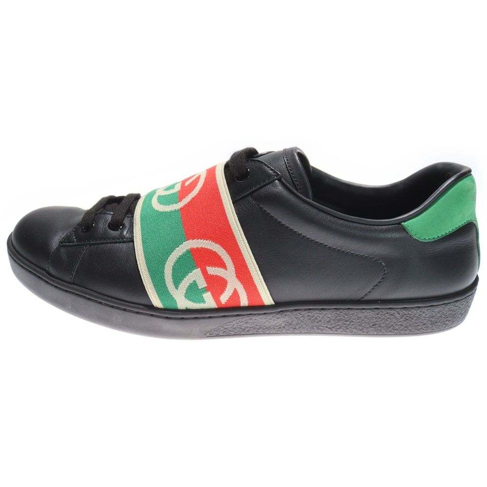 【美品】グッチ　GGカレイド ローカットスニーカー GG総柄 美品】グッチGGカレイド ローカットスニーカー GG総柄