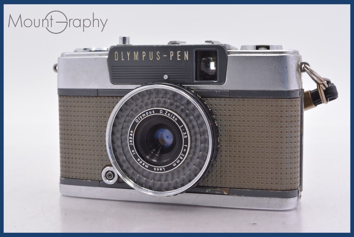 ☆極上美品☆ オリンパス OLYMPUS PEN EE-2 28mm F3.5 ☆完動☆同梱