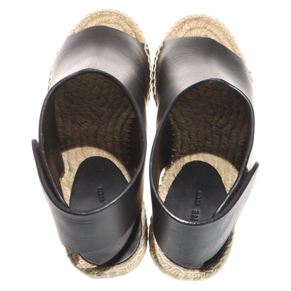 CELINE セリーヌ エスパドリーユ ウェッジソール オープントゥサンダル36 CELINE セリーヌ エスパドリーユ ウェッジソール オープントゥサンダル36