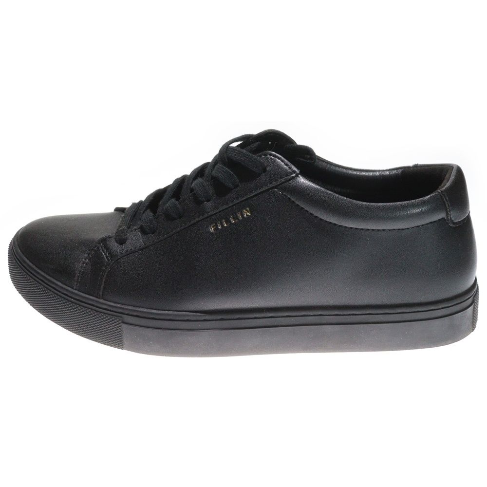 FILLIN ブラックレザー ローファー 24センチ S115698740 - 靴安く 買う