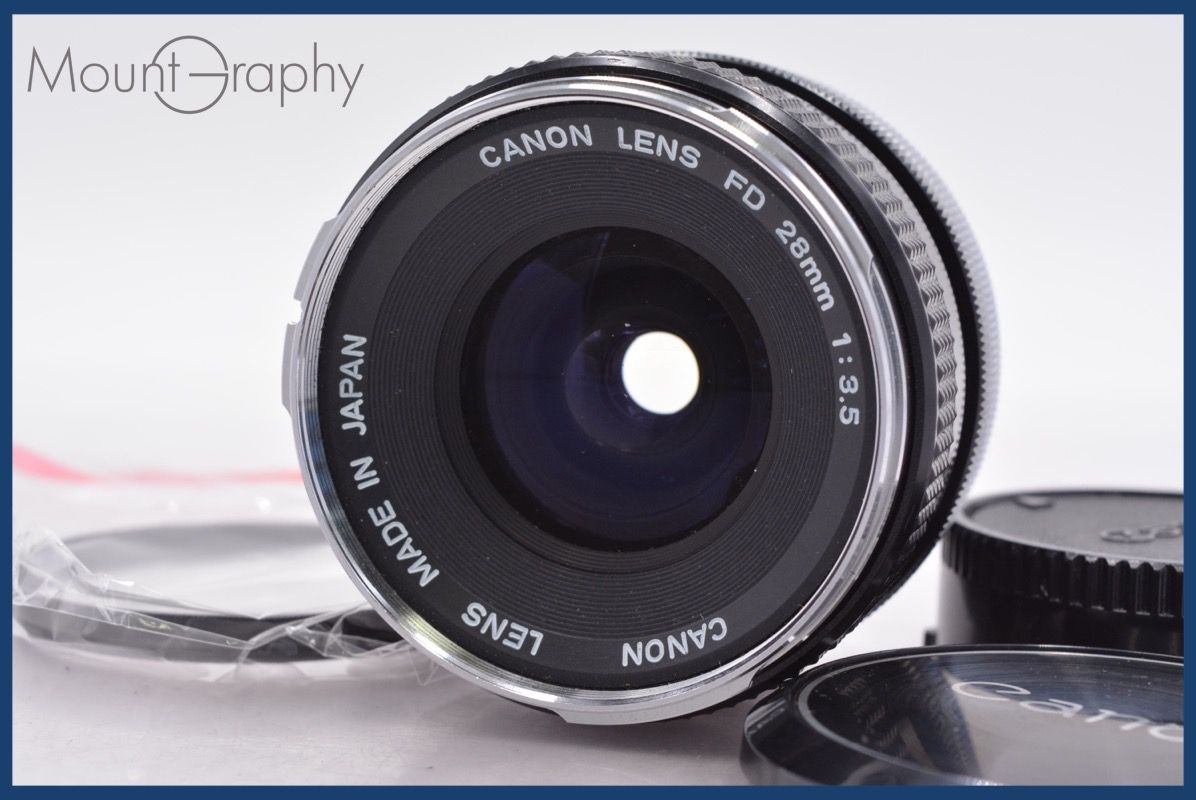 CANON LENS 28mm F3.5 キヤノン レンズ Lマウント L39 キャノン カメラ