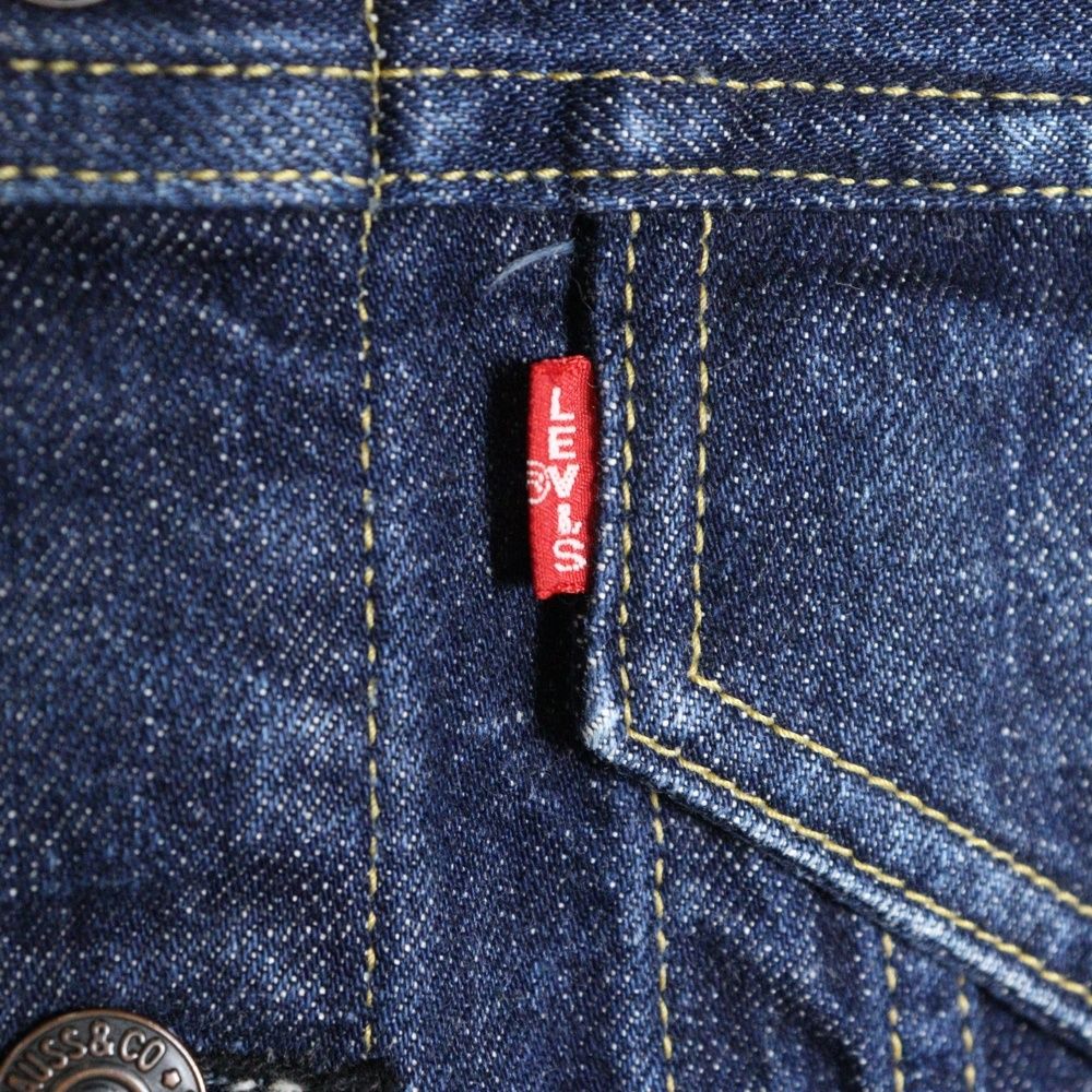 LEVI'S リーバイス　90s 71557 3rd 日本製 サイズ42 濃紺 Levi's (リーバイス) 90S VINTAGE 71557 3RD サード ボタン裏J58 日本