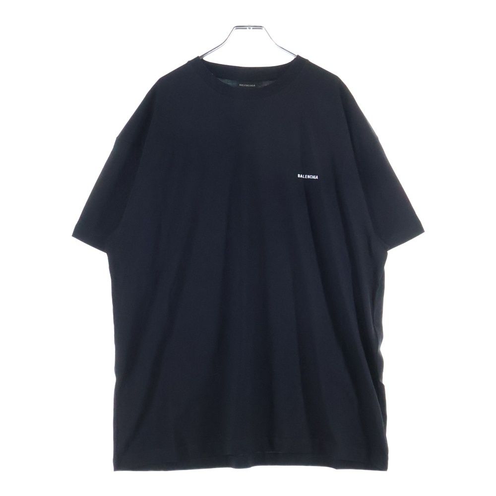 BALENCIAGA (バレンシアガ) コットン フロントロゴプリント クルー