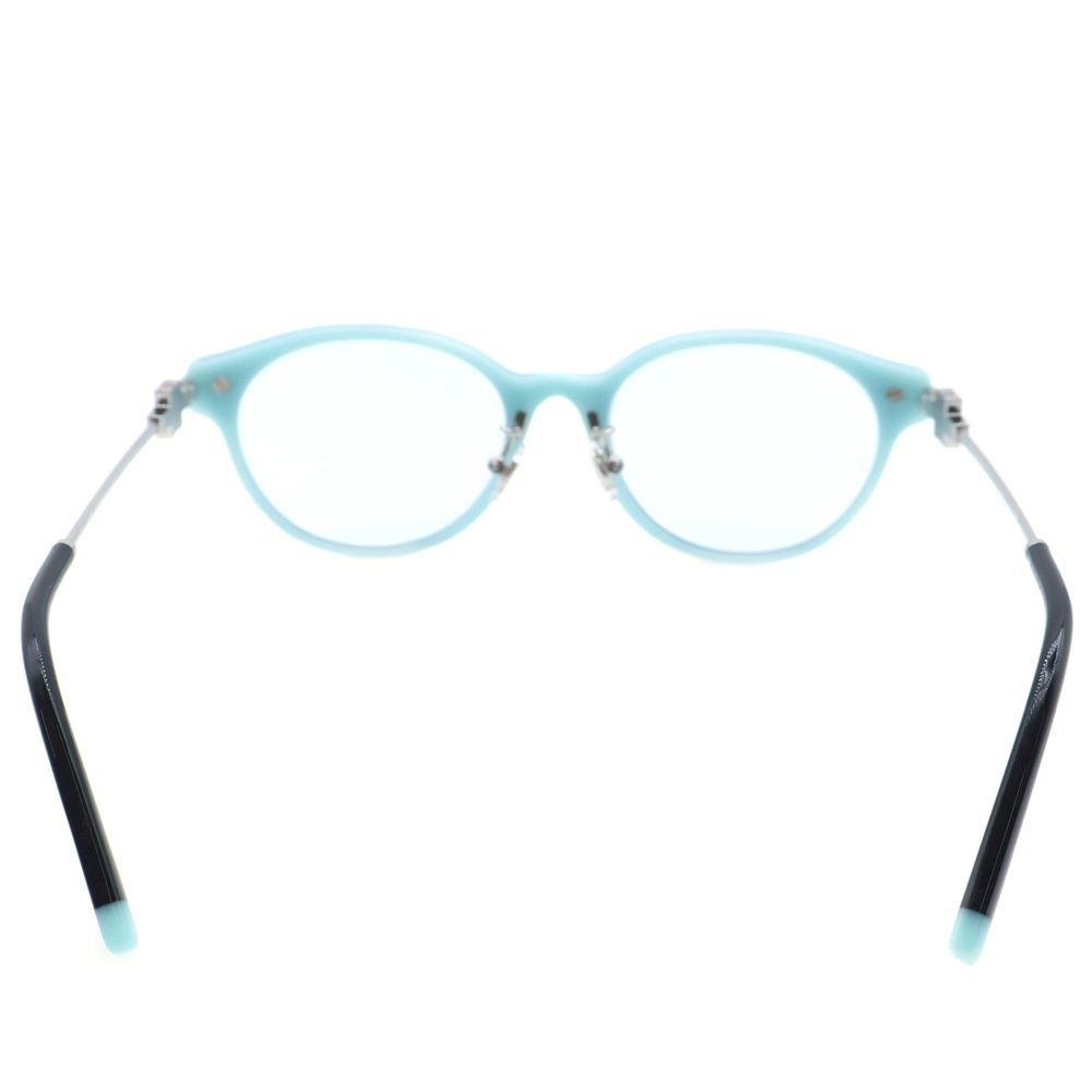 TIFFANY Co ティファニー コンビフレーム フルリム ボストン メタルフレーム サングラス ブラック ブルー TF 2218 D
