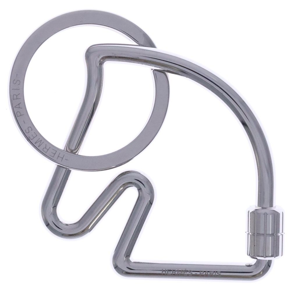 HERMES (エルメス) シュバル キーホルダー キーリング バッグチャーム