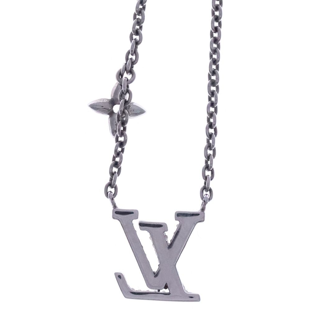 LOUIS VUITTON (ルイヴィトン) LV アイコニック ロゴラインストーン