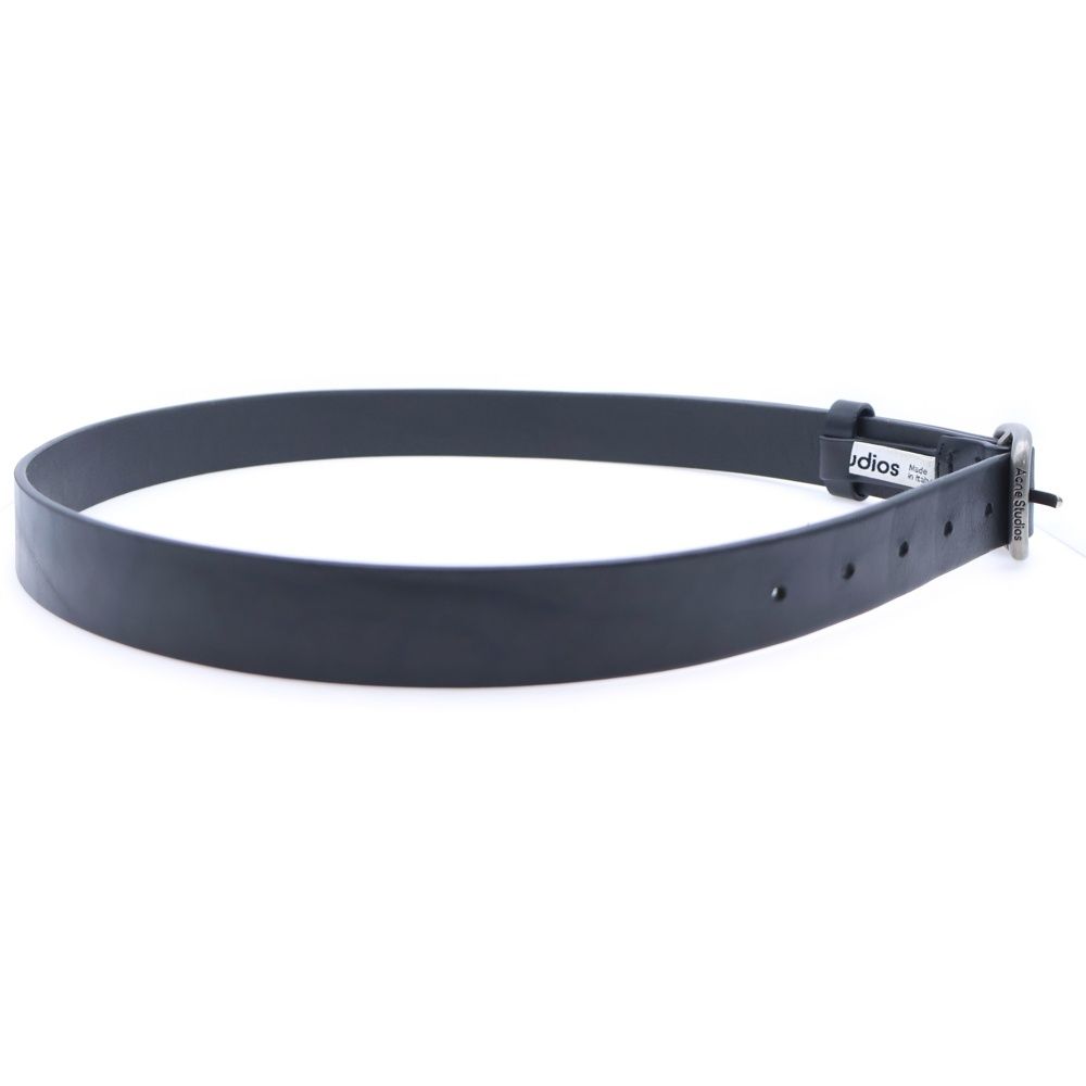 Acne Studios ベルト ブラック 新品未使用 Acne Studios (アクネ ストゥディオズ) イタリア製 レザーベルト