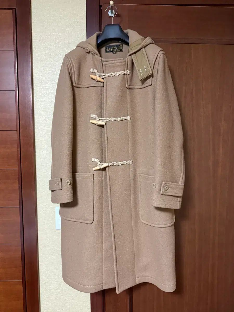 バズリクソンズ ショート ダッフル コート ベージュ BUZZ RICKSON'S バズリクソンズ Buzz Rickson's ウールメルト