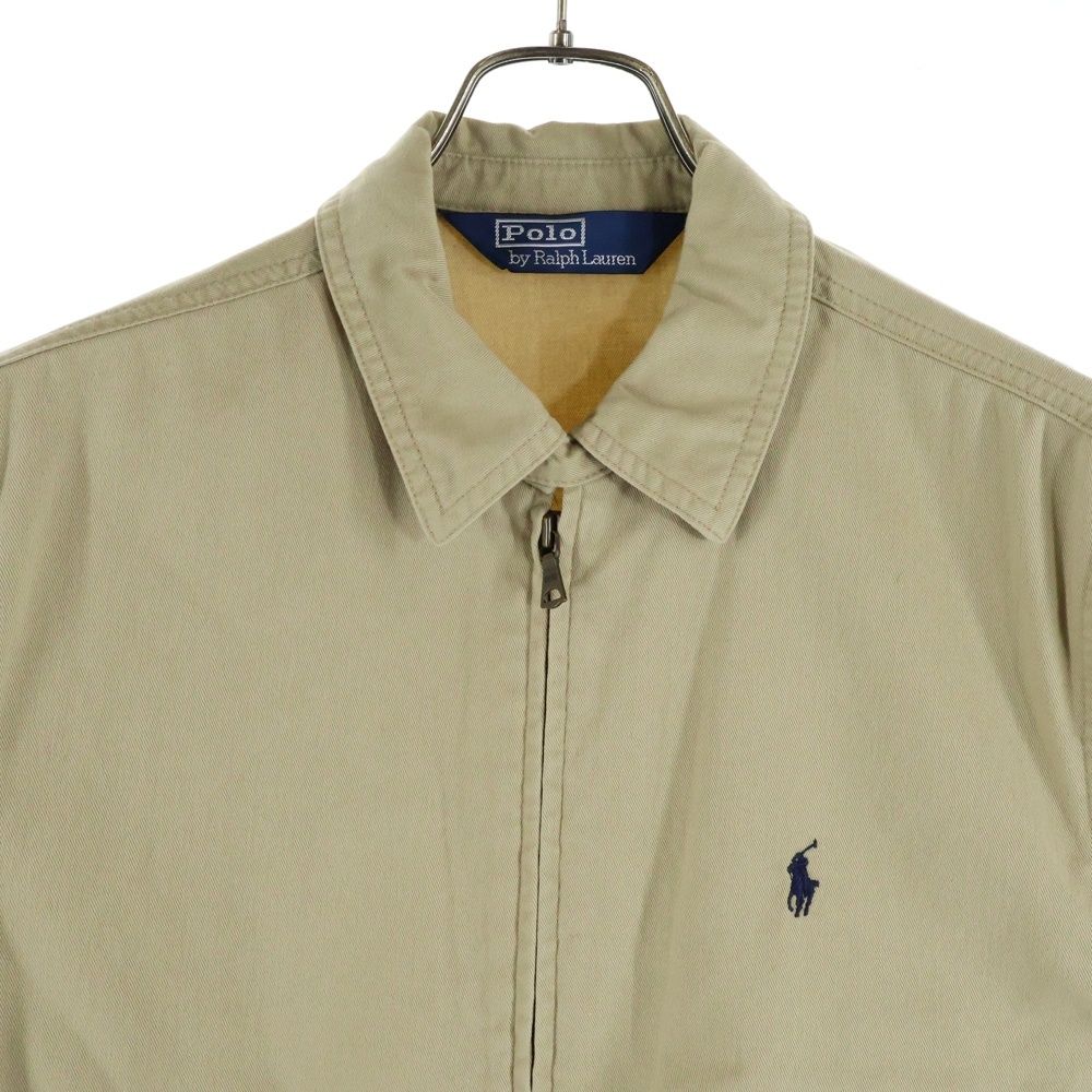 POLO RALPH LAUREN (ポロラルフローレン) 90s 刺繍 ジップアップ