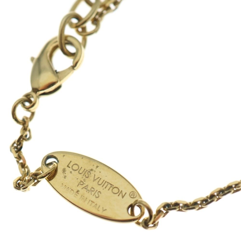 LOUIS VUITTON ゴールド チェーンネックレス Louis Vuitton ゴールドチェーンネックレス - メルカリ