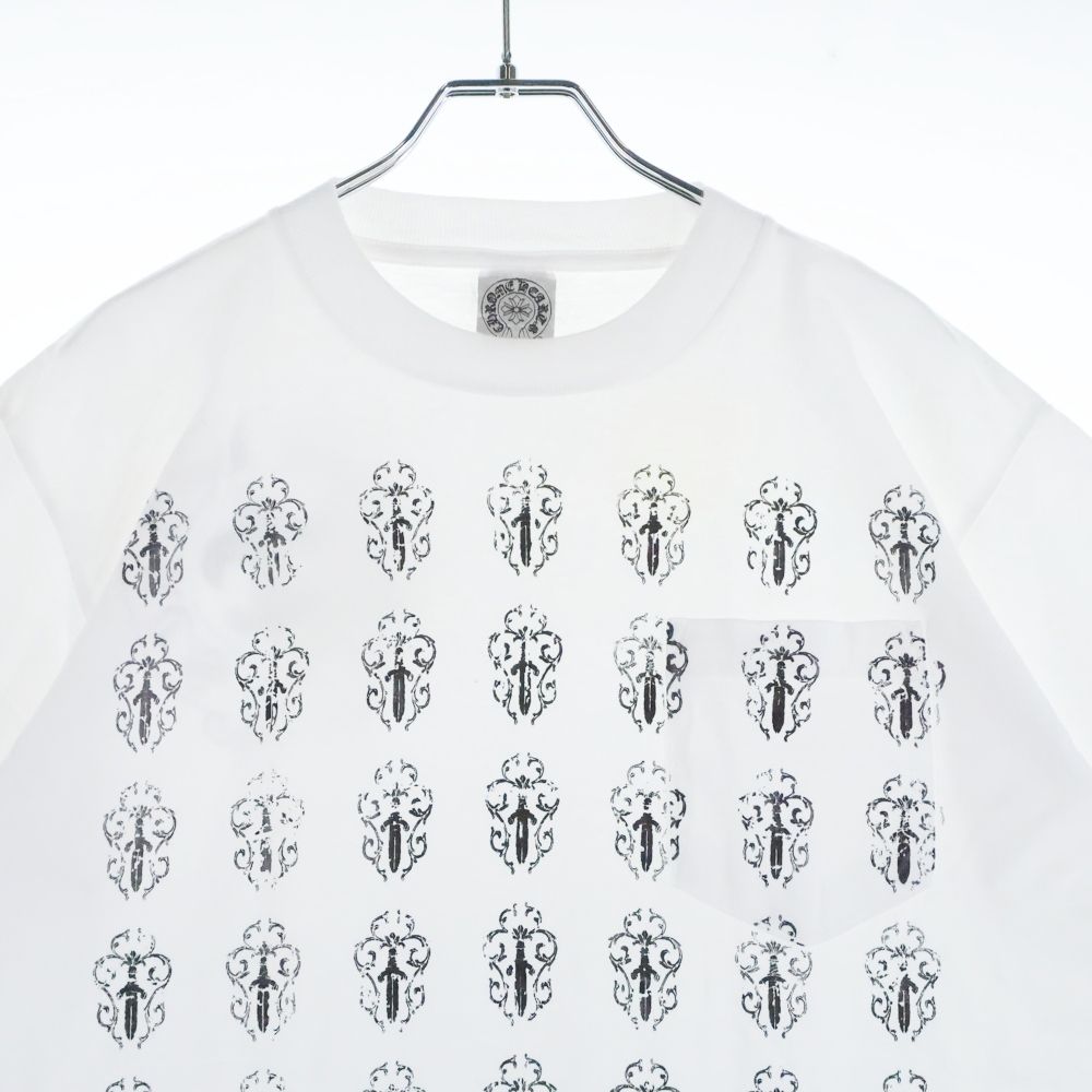 CHROME HEARTS (クロムハーツ) OLD DAGGER PRINT S/S TEE ダガー
