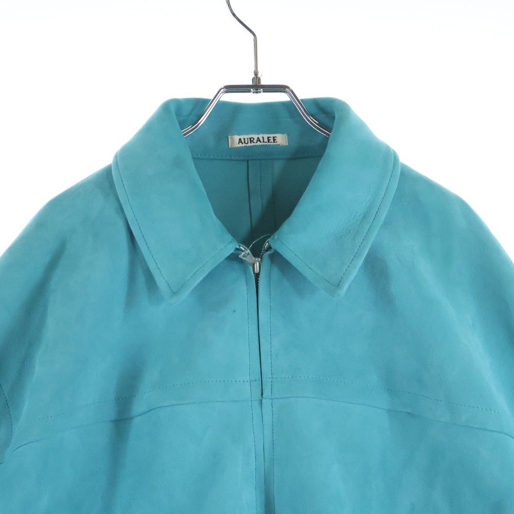 AURALEE (オーラリー) 25SS LAMB SUEDE ZIP BLOUSON ラム スエード