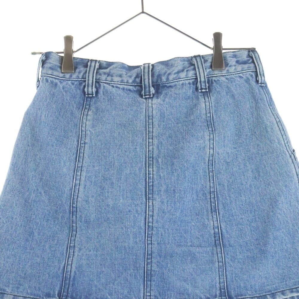 CHROME HEARTS (クロムハーツ) クロスボールボタン デニムミニスカート