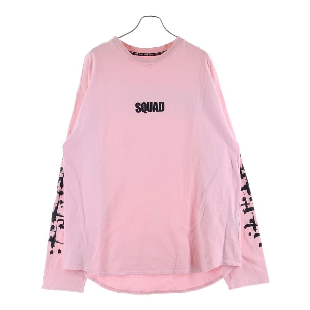 cvtvlist (カタリスト) グラッフィックロゴ プリント クルーネック