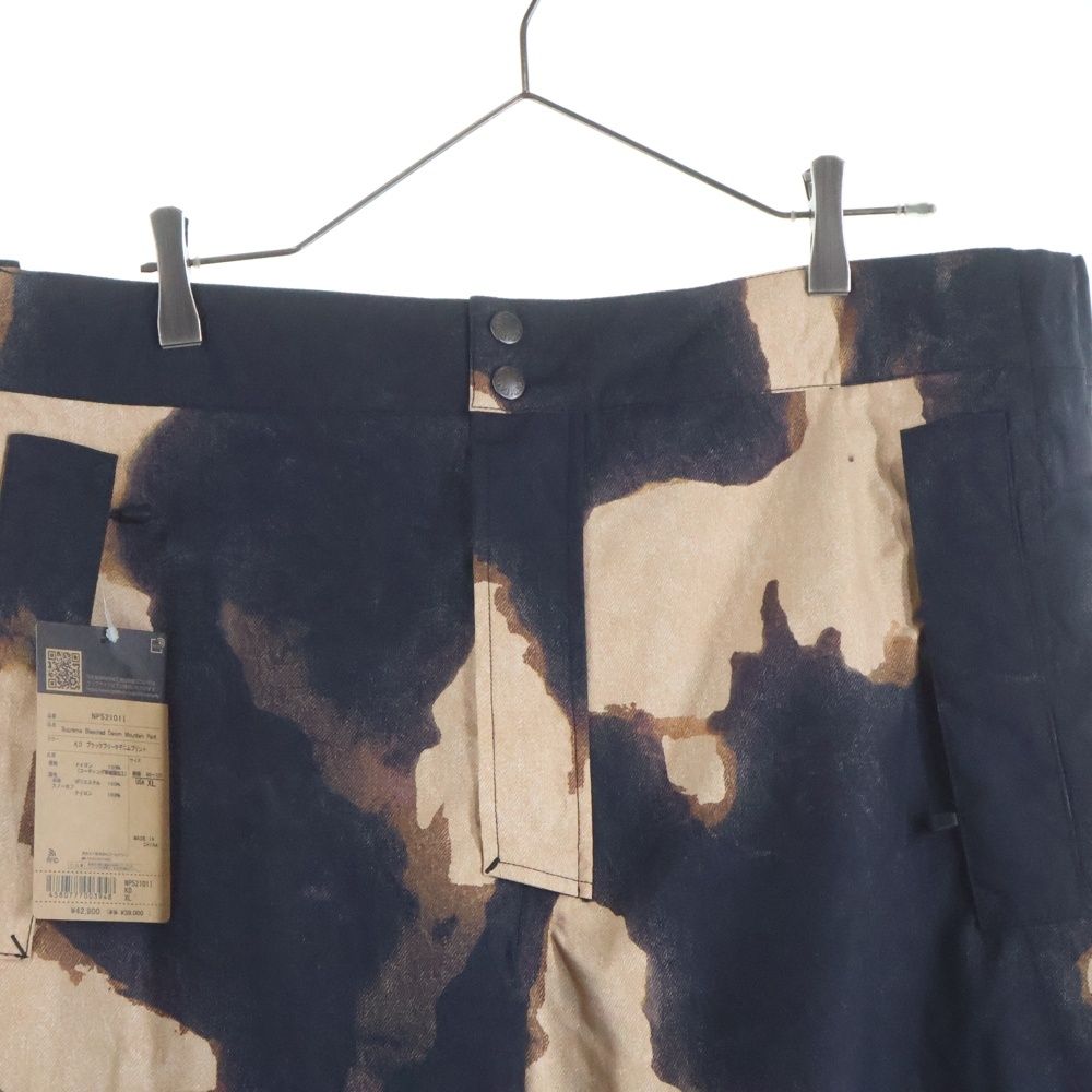 SUPREME (シュプリーム) 21AW ×THE NORTH FACE Bleached Denim Print