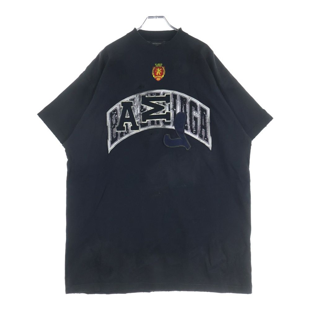 Y*o様 【確実正規品】BALENCIAGA Tシャツ オーバー ヴィンテージジ バレンシアガ BALENCIAGA ヴィンテージ加工オーバーサイズTシャツ