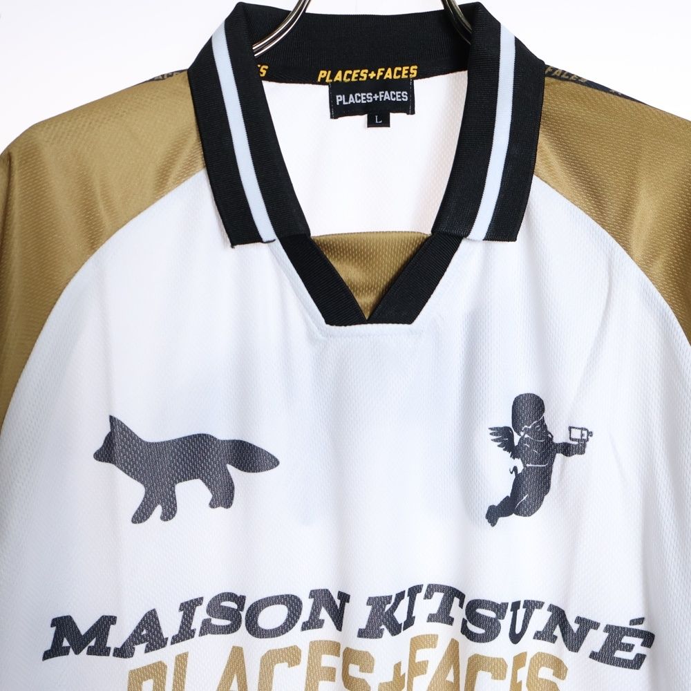 MAISON KITSUNE (メゾンキツネ) ×PLACES+FACES Beseball Tshirts