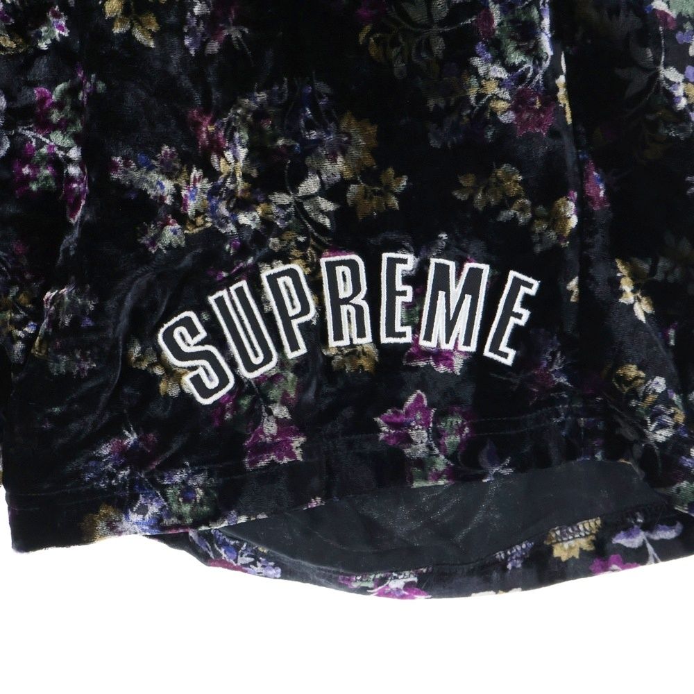 SUPREME (シュプリーム) 19AW Floral Velour Short フローラル ベロア