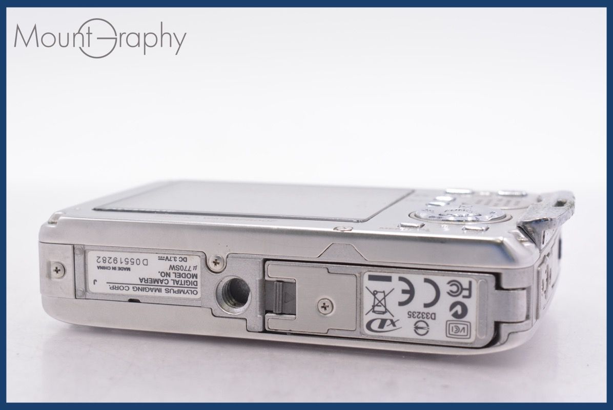 ★極上美品★ オリンパス Olympus μ770SW 3.0x バッテリー付属 ★完動★同梱無料 #mj7706 オリンパス 「μ770sw」オリンパス ❤️動作品オリンパス 0 μ 水深10mまでの水中撮影が可能で