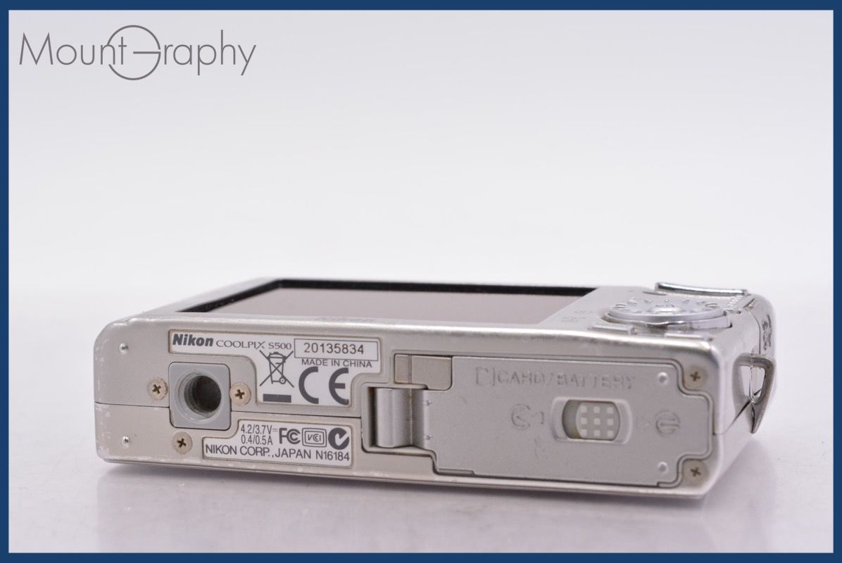 ☆ジャンク特価☆ ニコン Nikon COOLPIX S500 3x 同梱無料 #mj7738